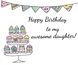 Happy birthday daughter image